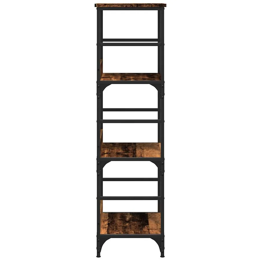 Bibliothèque vieux bois 50x33x117,5 cm bois d'ingénierie - 5
