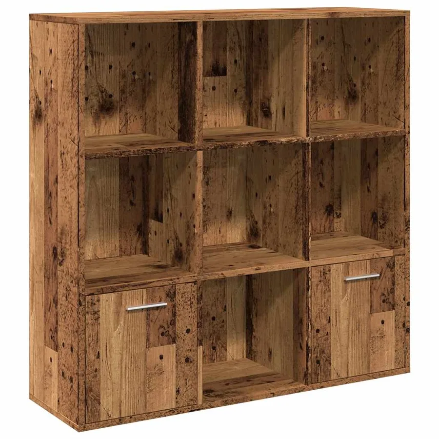 Meuble vieux bois 98x29x97,5 cm bois d'ingénierie - 2