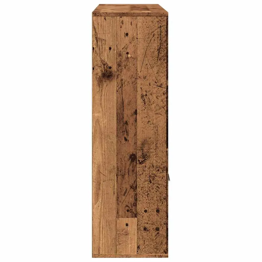 Meuble vieux bois 98x29x97,5 cm bois d'ingénierie - 7