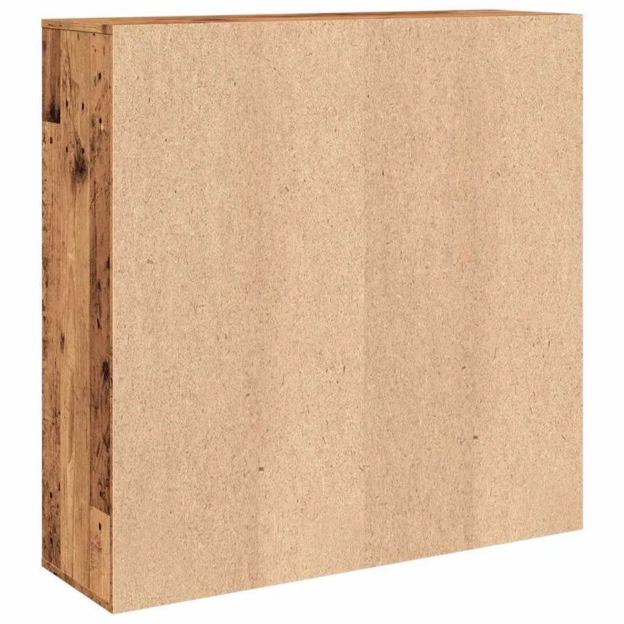 Meuble vieux bois 98x29x97,5 cm bois d'ingénierie - 8