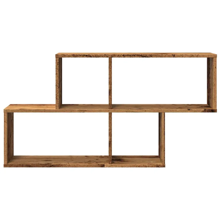 Étagère murale vieux bois 100x18x53 cm bois d'ingénierie - 4