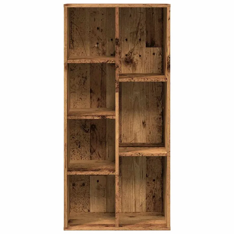 Bibliothèque vieux bois 50x25x104 cm - 5