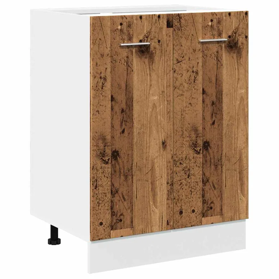 Meuble bas "Lyon" Bois ancien 60 x 46 x 81,5 cm Bois d'ingénierie - 2