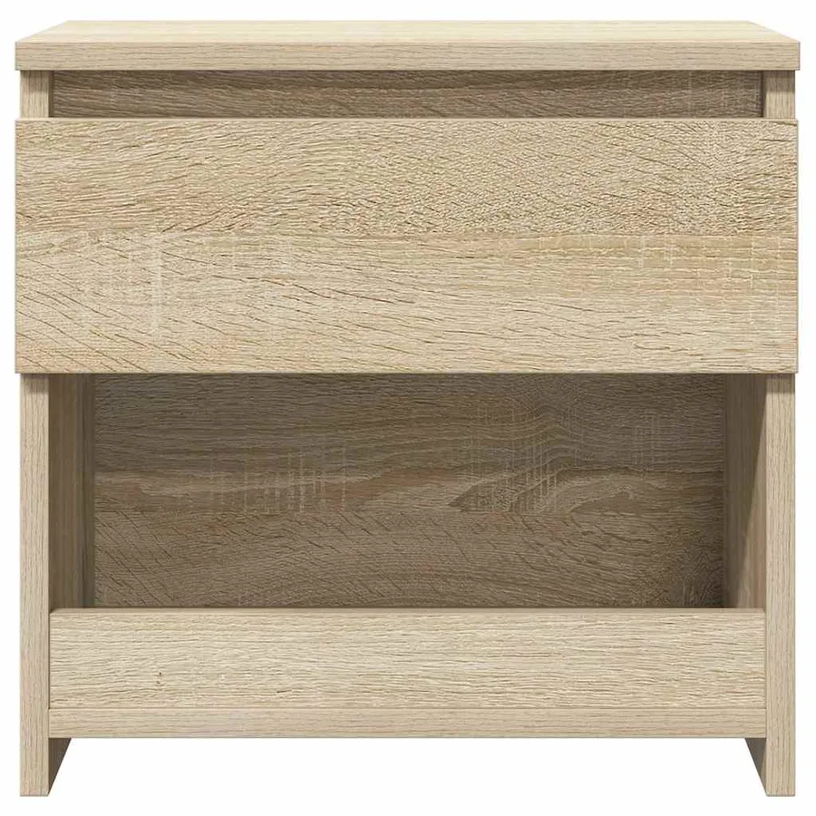 Tables de chevet 2 pcs Chêne sonoma 40x30x39 cm Bois ingénierie - 5