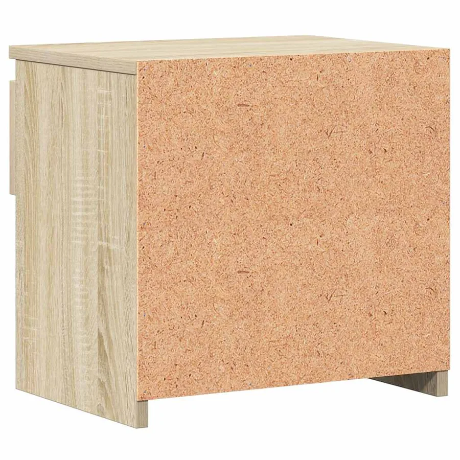 Tables de chevet 2 pcs Chêne sonoma 40x30x39 cm Bois ingénierie - 7