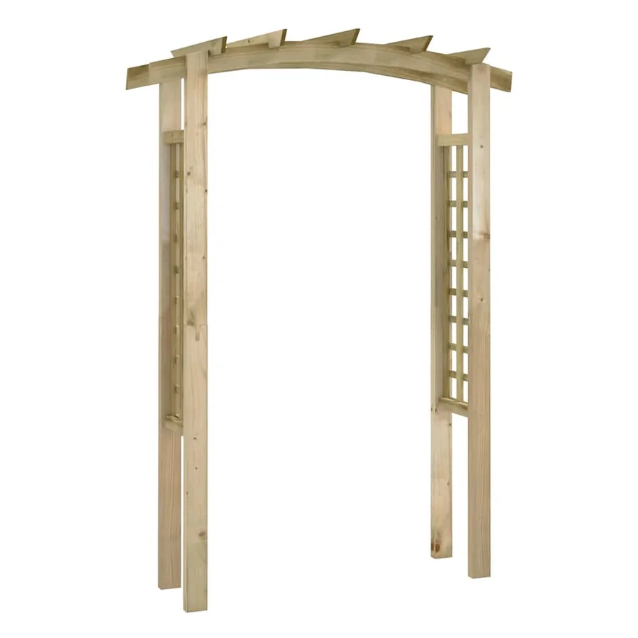 Trellis arch 150x60x210 cm Wood - 2