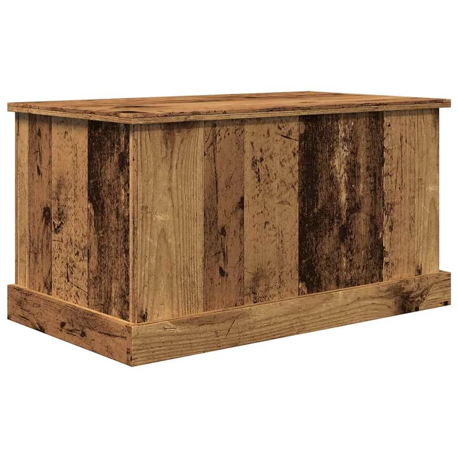 Boîtes de rangement vieux bois 70x40x38 cm bois d'ingénierie - 2