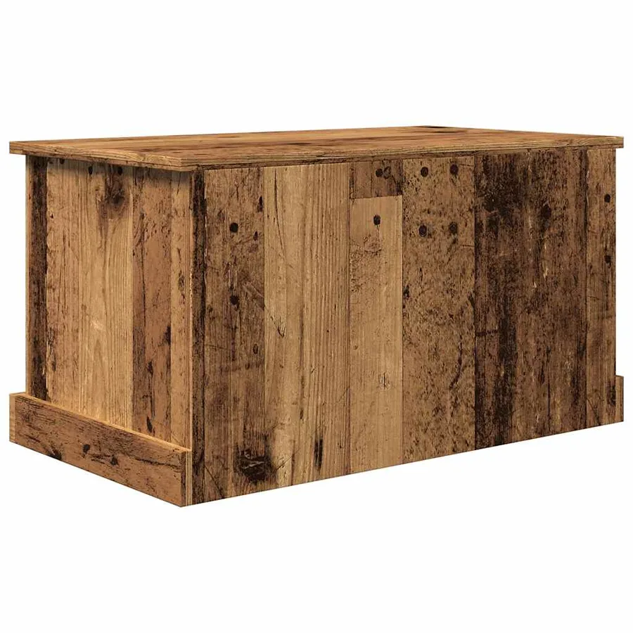 Boîtes de rangement vieux bois 70x40x38 cm bois d'ingénierie - 6