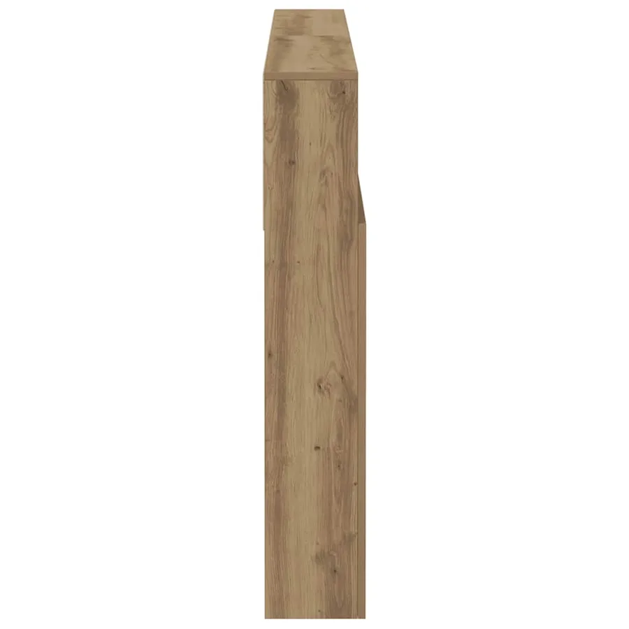 Armoire à tête de lit Artisan Chêne 140x19x103,5 cm - 5