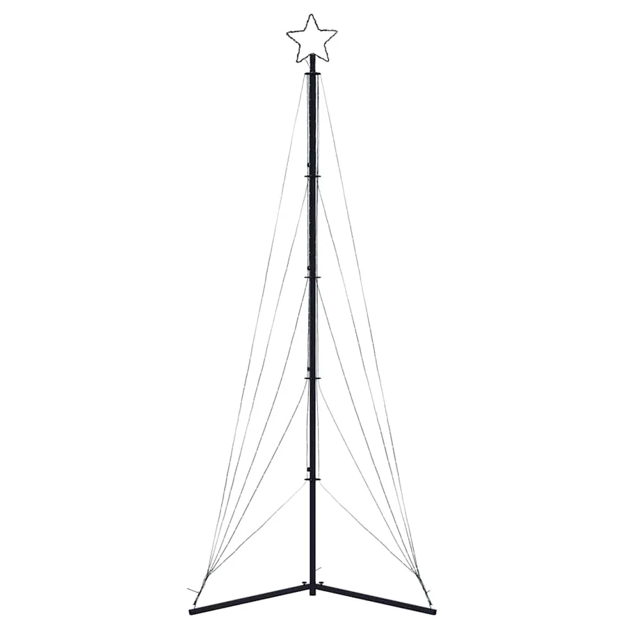 Sapin de Noël à LED 525 LED bleu 302 cm - 5