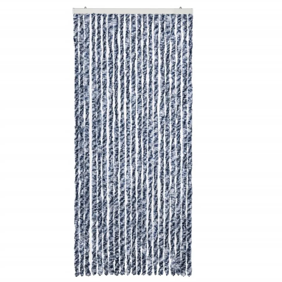 Moustiquaire Bleu et blanc 90x200 cm Chenille - 3