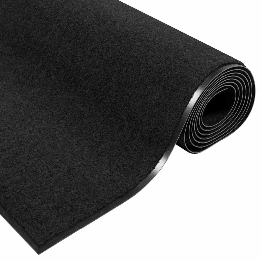 Tapis d'entrée Noir 90 x 150 cm 100% Polyamide - 5