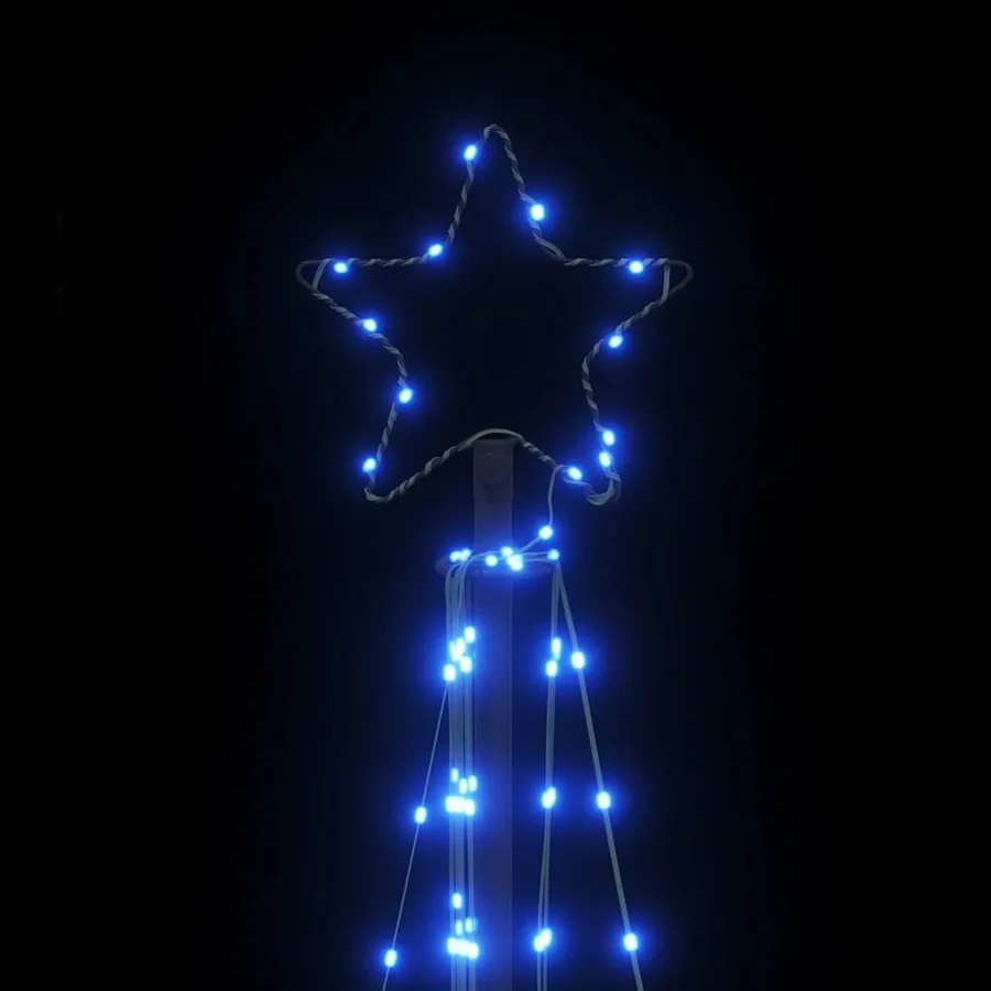 Sapin de Noël à LED 339 LED blanc froid 187 cm - 10