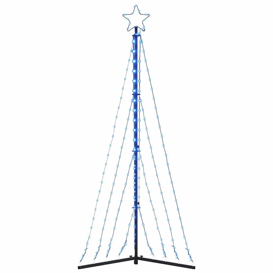 Sapin de Noël à LED 339 LED blanc froid 187 cm - 6