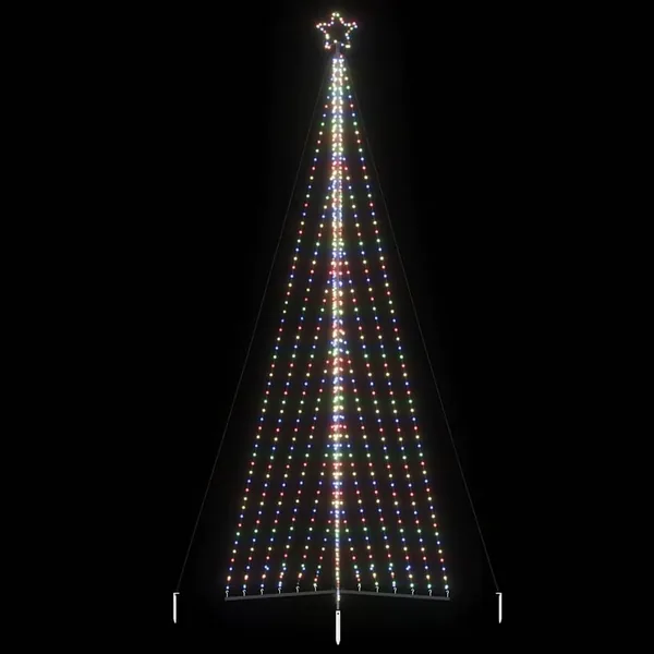 Sapin de Noël à LED 789 LED colorées 476 cm
