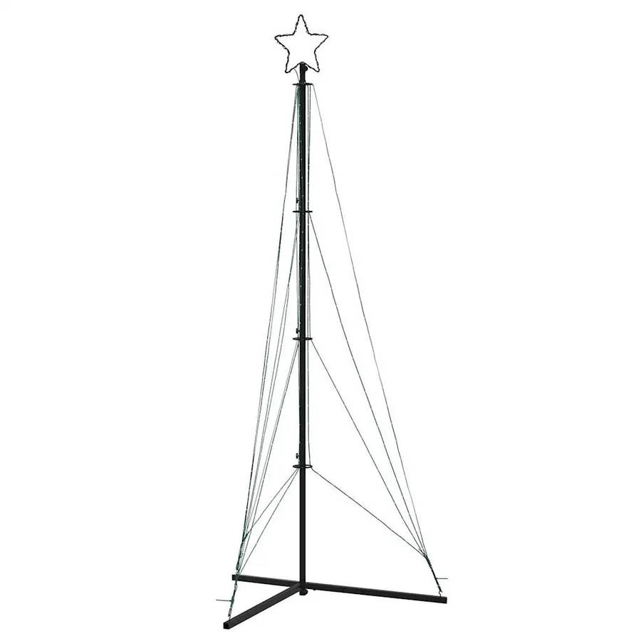 Sapin de Noël à LED 483 LED blanc froid 240 cm - 4