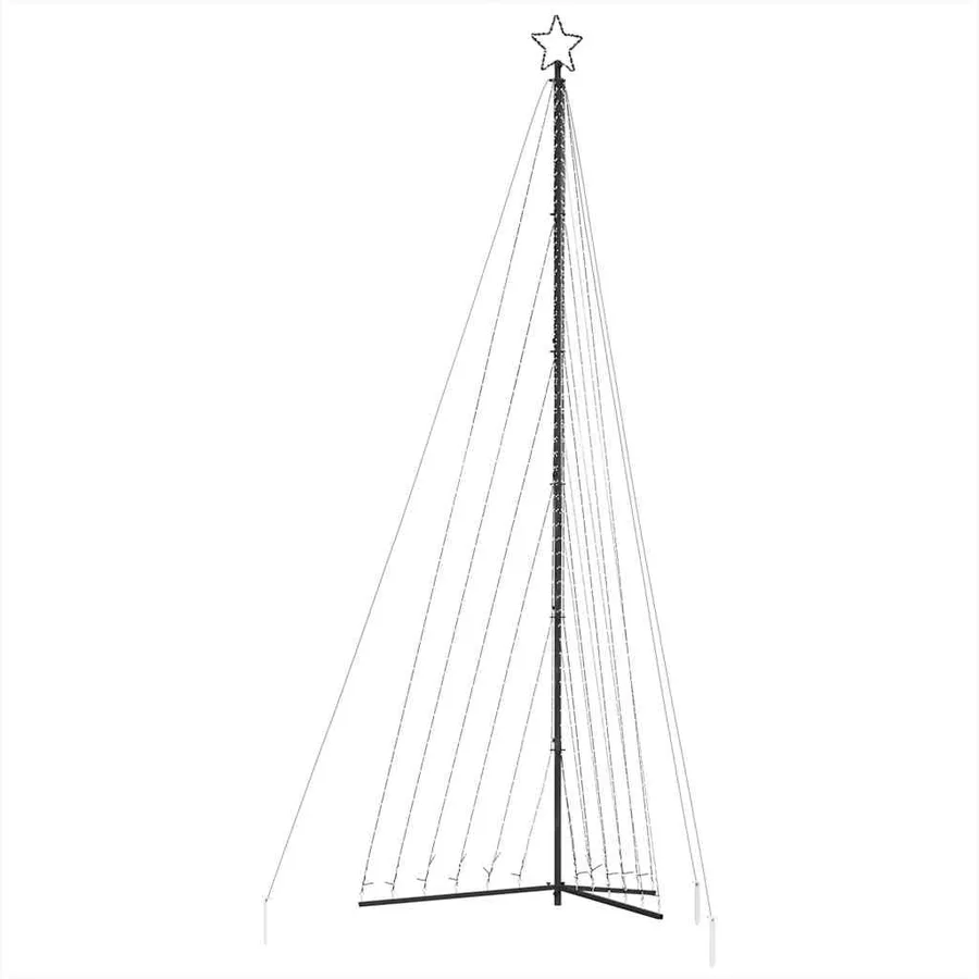 Sapin de Noël à LED 789 LED blanc froid 476 cm - 4