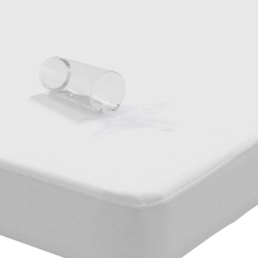 Protège-matelas blanc 80x200 cm imperméable - 3