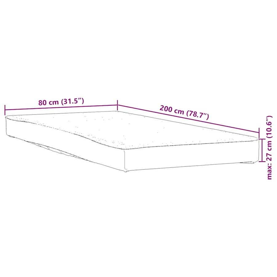 Protège-matelas blanc 80x200 cm imperméable - 7