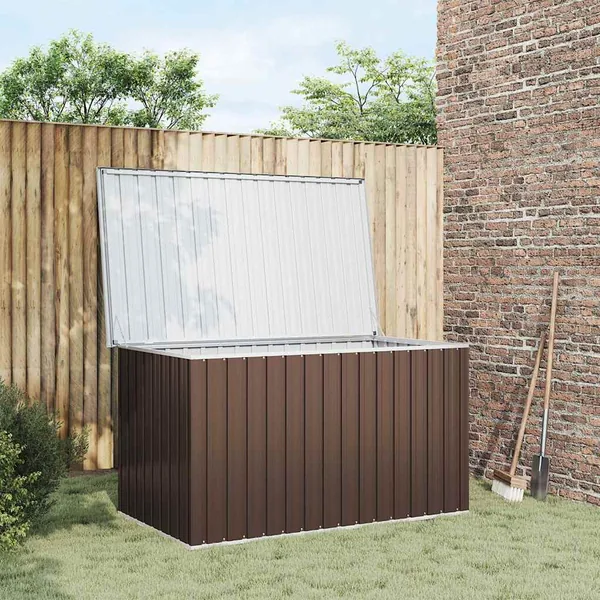 Boîte de rangement de jardin Marron 171x99x93 cm