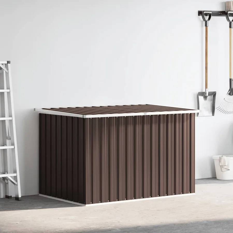 Garden storage box Brown 171x99x93 cm - 3