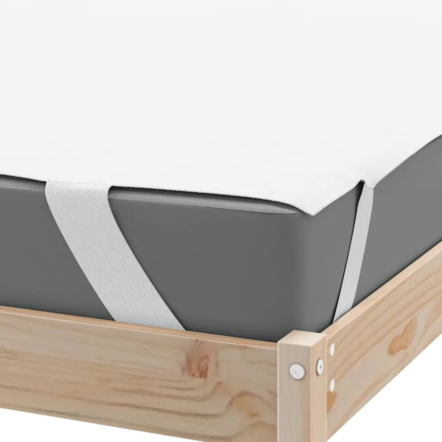 Protège-matelas blanc 80x200 cm imperméable - 5