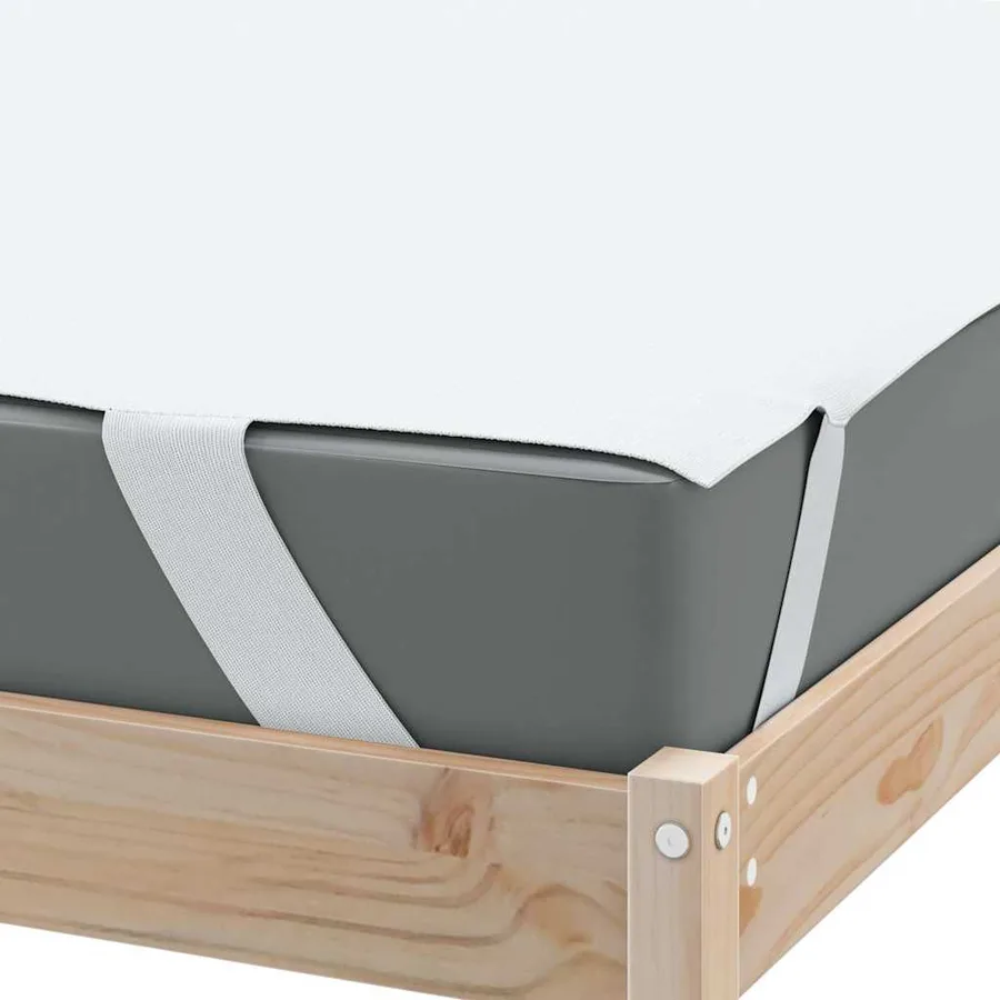 Protège-matelas blanc 90x190 cm imperméable - 5