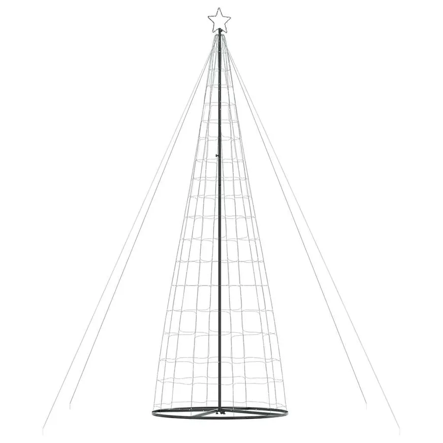 Sapin de Noël à LED 1534 LED bleu 500 cm - 4