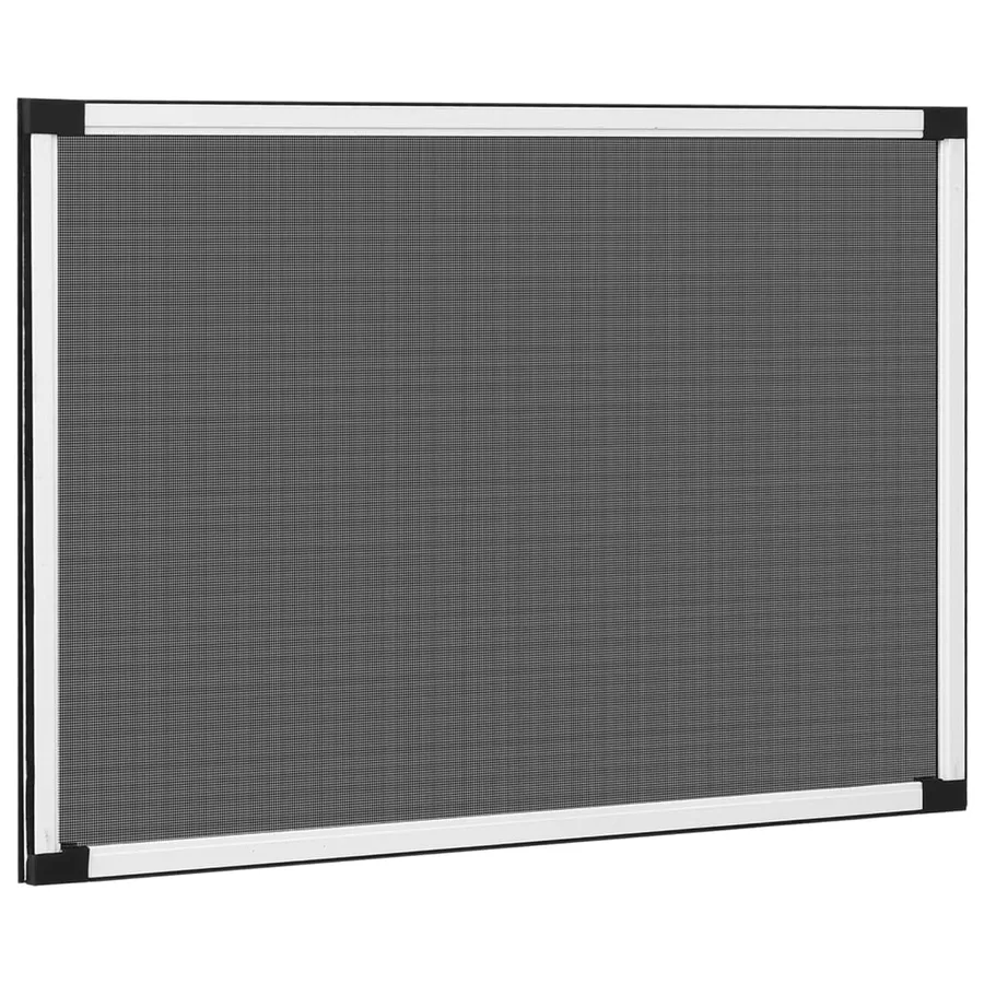 Moustiquaire extensible pour fenêtres Blanc (75-143)x50 cm - 3