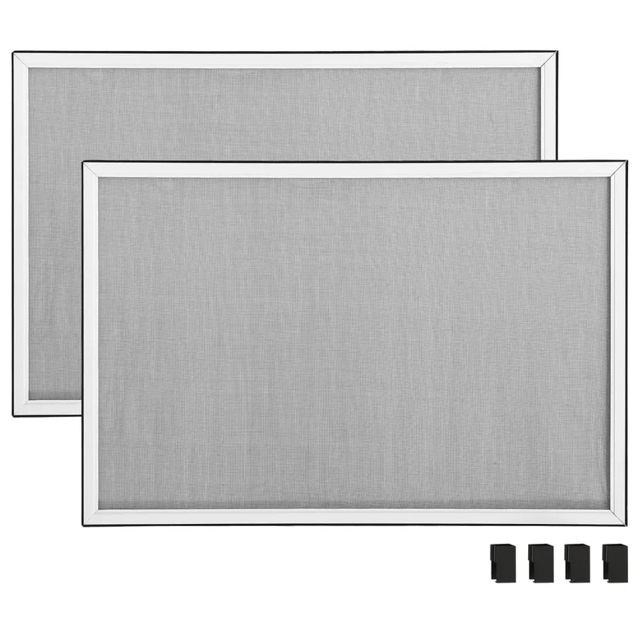 Moustiquaire extensible pour fenêtres Blanc (75-143)x50 cm - 5