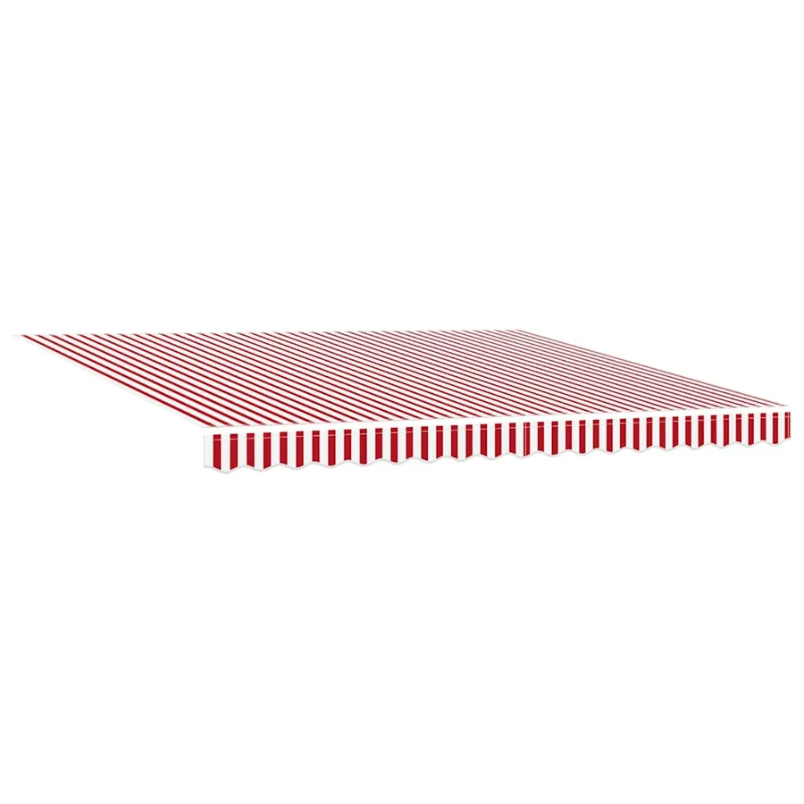 Auvent rétractable Rouge et Blanc 400 × 350 cm - 4