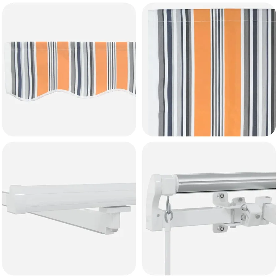 Auvent rétractable Multicolore 500 x 300 x 165 cm - 11