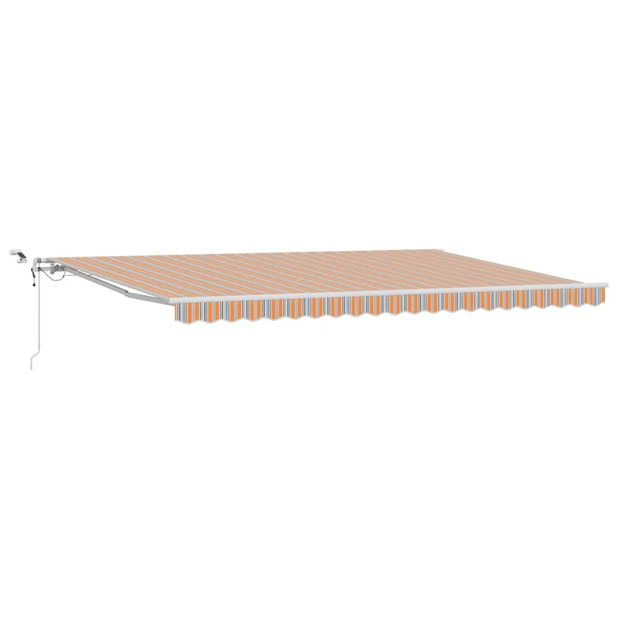 Auvent rétractable Multicolore 500 × 350 cm Polyester - 2