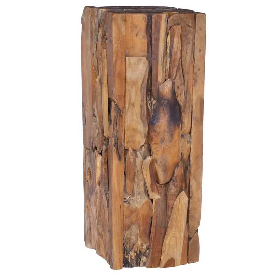 Table d'appoint 30x30x80 cm Bois de teck solide - 8