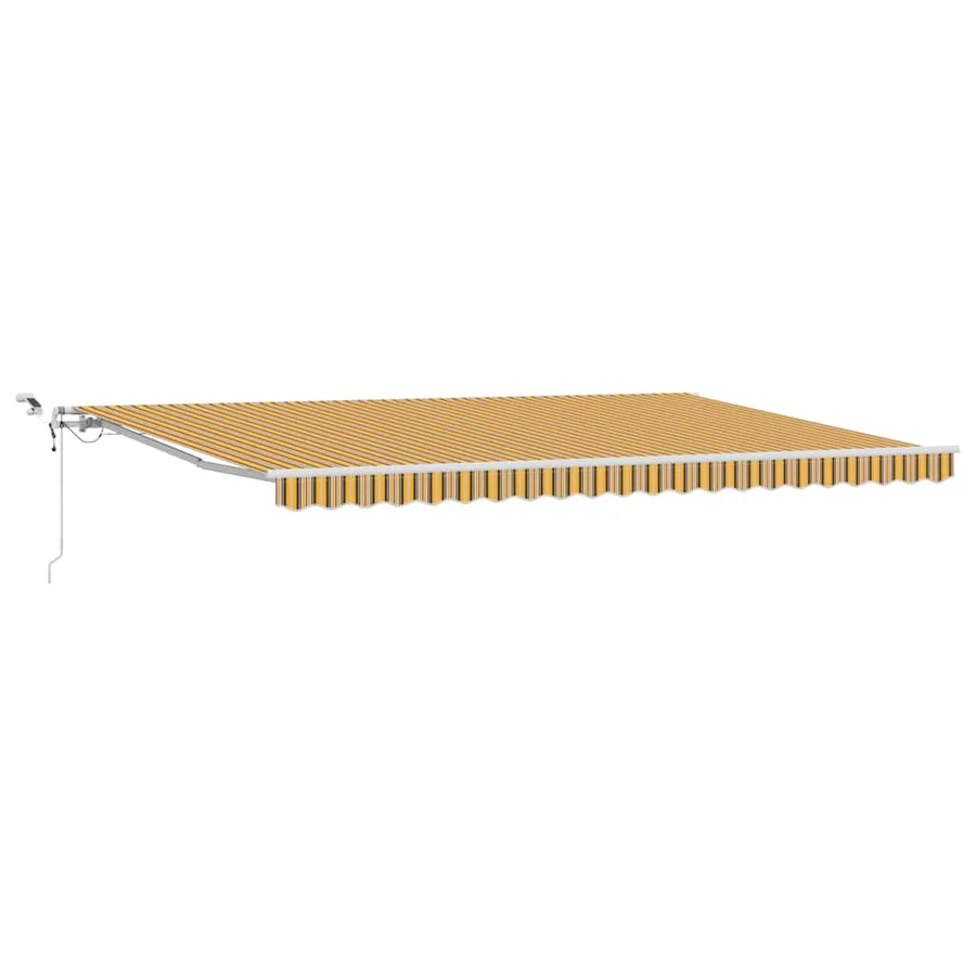 Auvent rétractable Multicolore 500 × 350 cm Polyester - 2