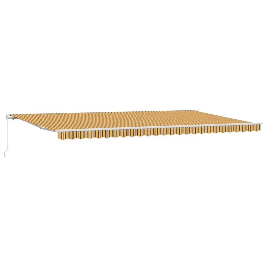 Auvent rétractable Multicolore 600 × 300 cm - 2