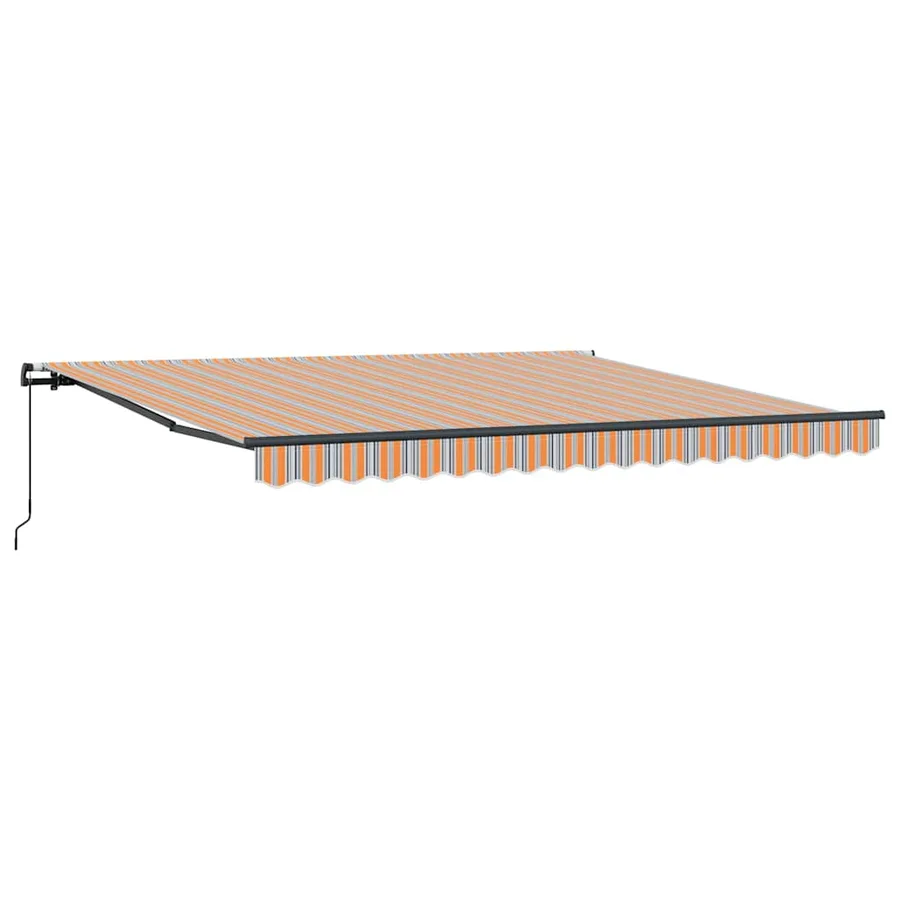 Auvent rétractable Multicolore 400 × 300 cm - 2
