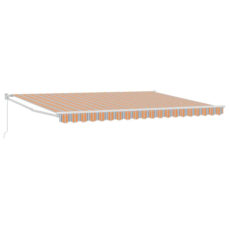 Auvent rétractable Multicolore 450 × 300 cm - 2
