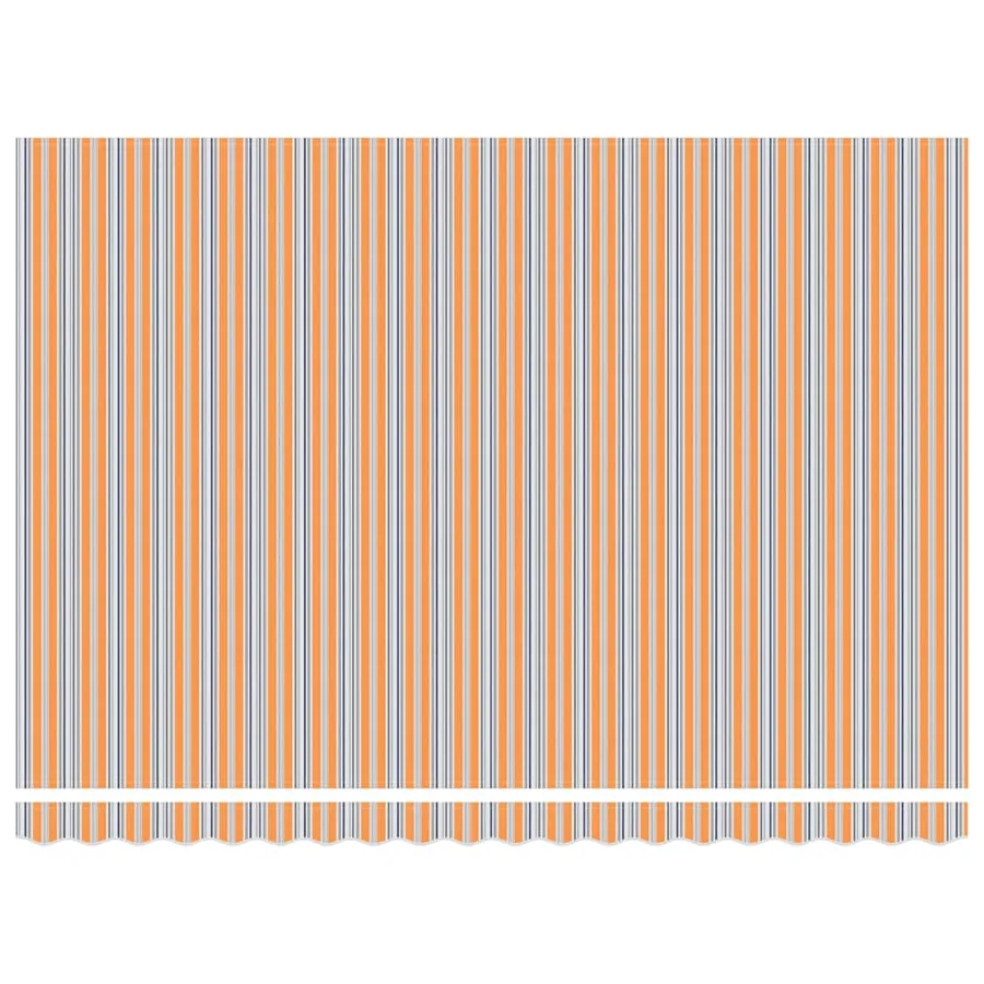 Auvent rétractable Multicolore 450 × 300 cm - 6