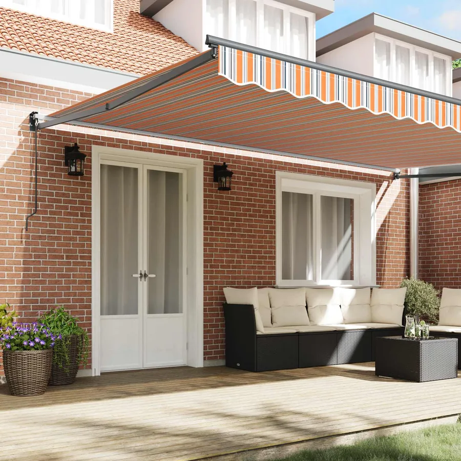 Auvent rétractable Multicolore 500 x 300 x 165 cm - 3