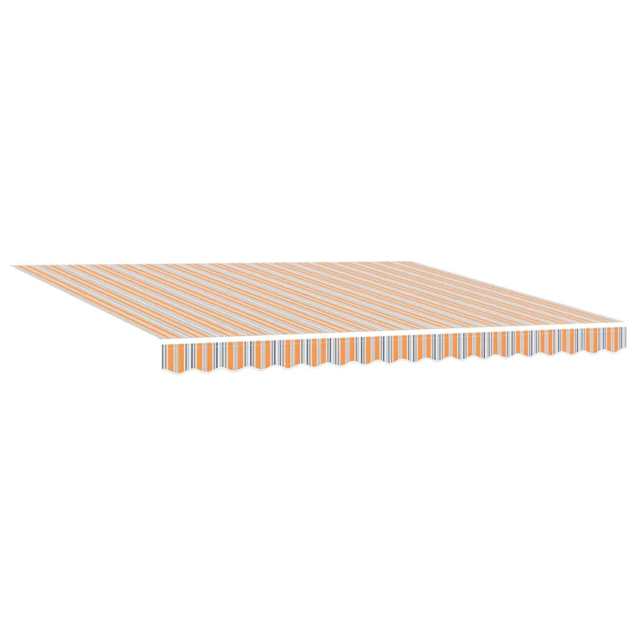 Auvent rétractable Multicolore 400 × 300 cm Polyester et métal - 4