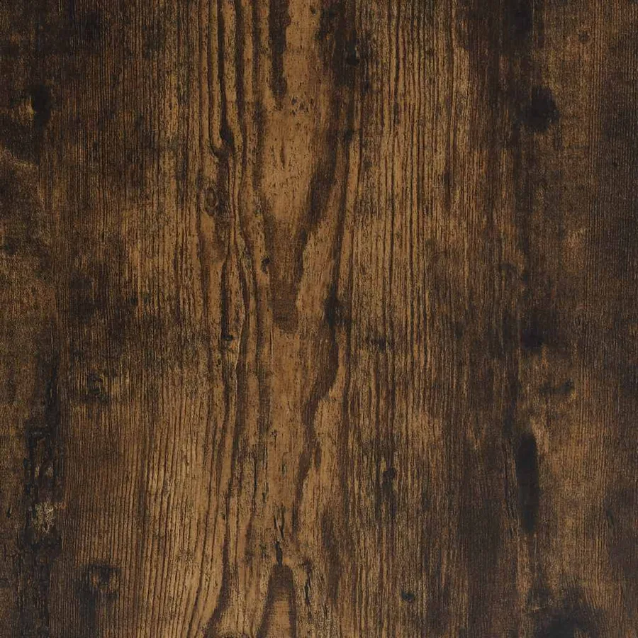 Étagère cube murale 12 compartiments chêne fumé bois ingénierie - 9