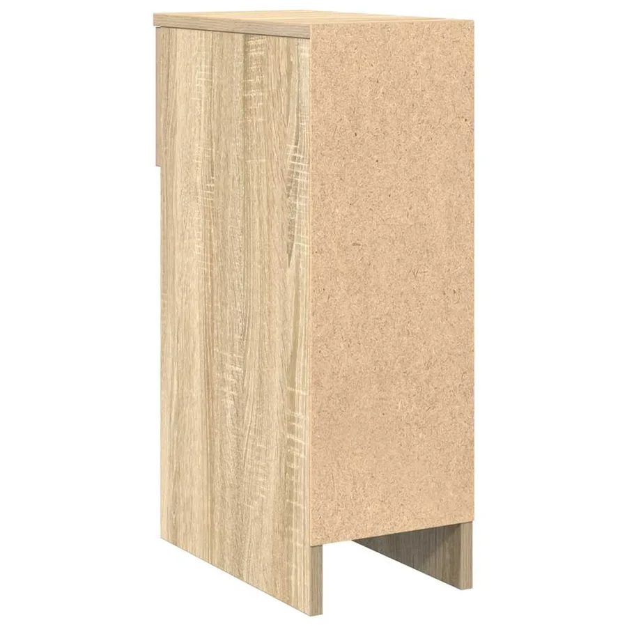Tables de chevet avec tiroir 2 pcs chêne sonoma 20x36x60 cm - 8