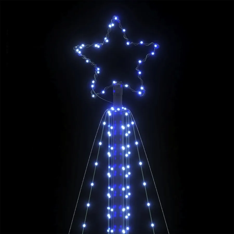 Sapin de Noël à LED 861 LED bleu 478 cm - 10