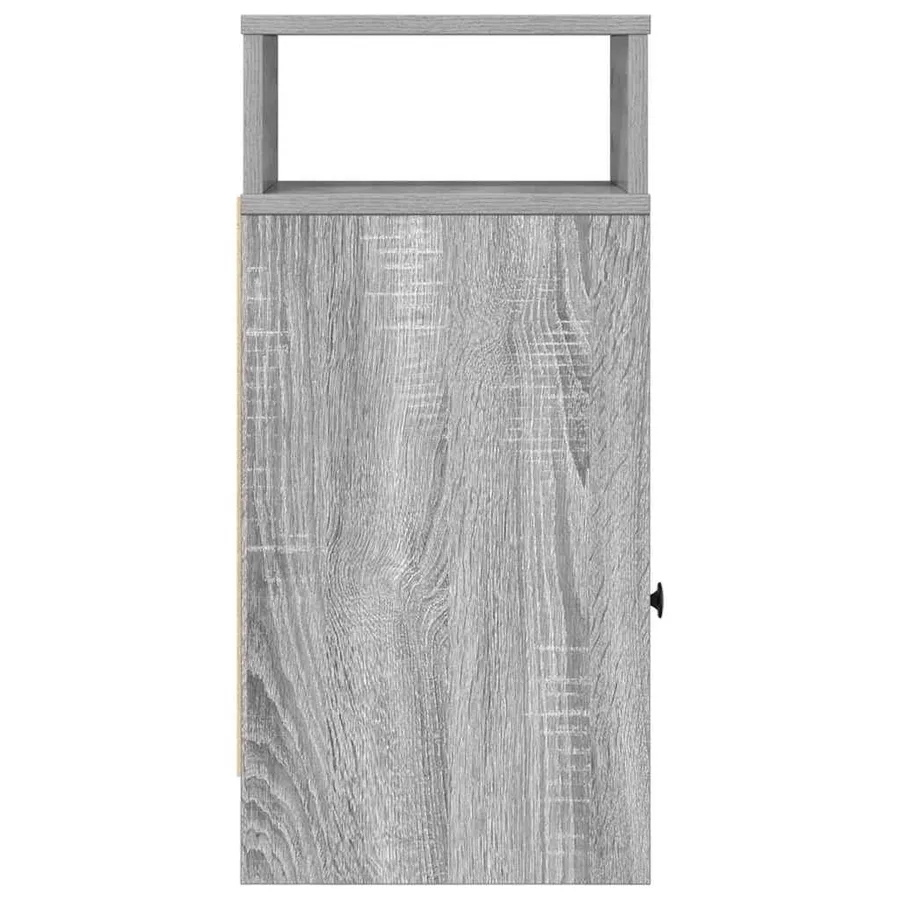 Table de chevet avec tiroir Gris Sonoma 25x31x66 cm - 6