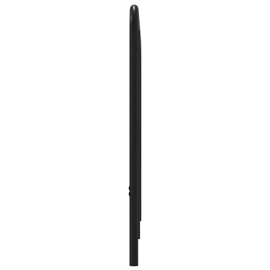 Tête de lit de remplacement chêne marron 200 cm acier et bois d'ingénierie - 4