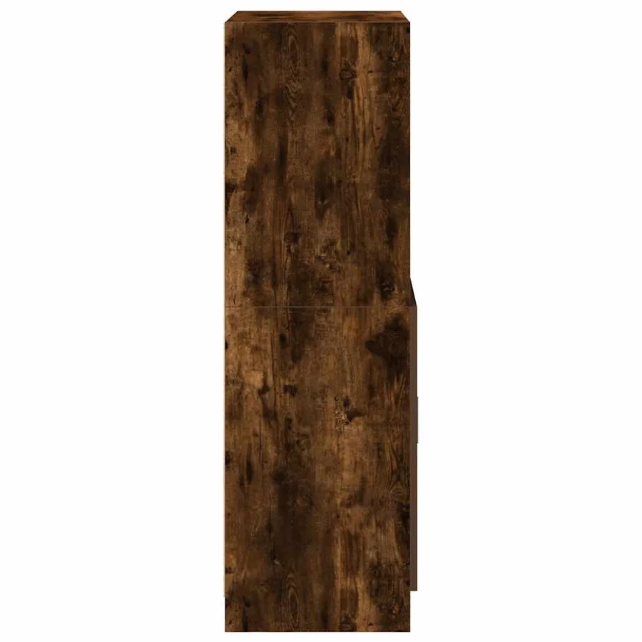 Armoire de cuisine chêne fumé 57x41,5x131,5 cm bois ingénierie - 6