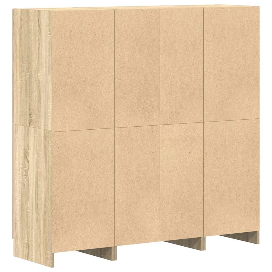 Ensemble d'armoires de cuisine 3 pcs chêne sonoma - 9