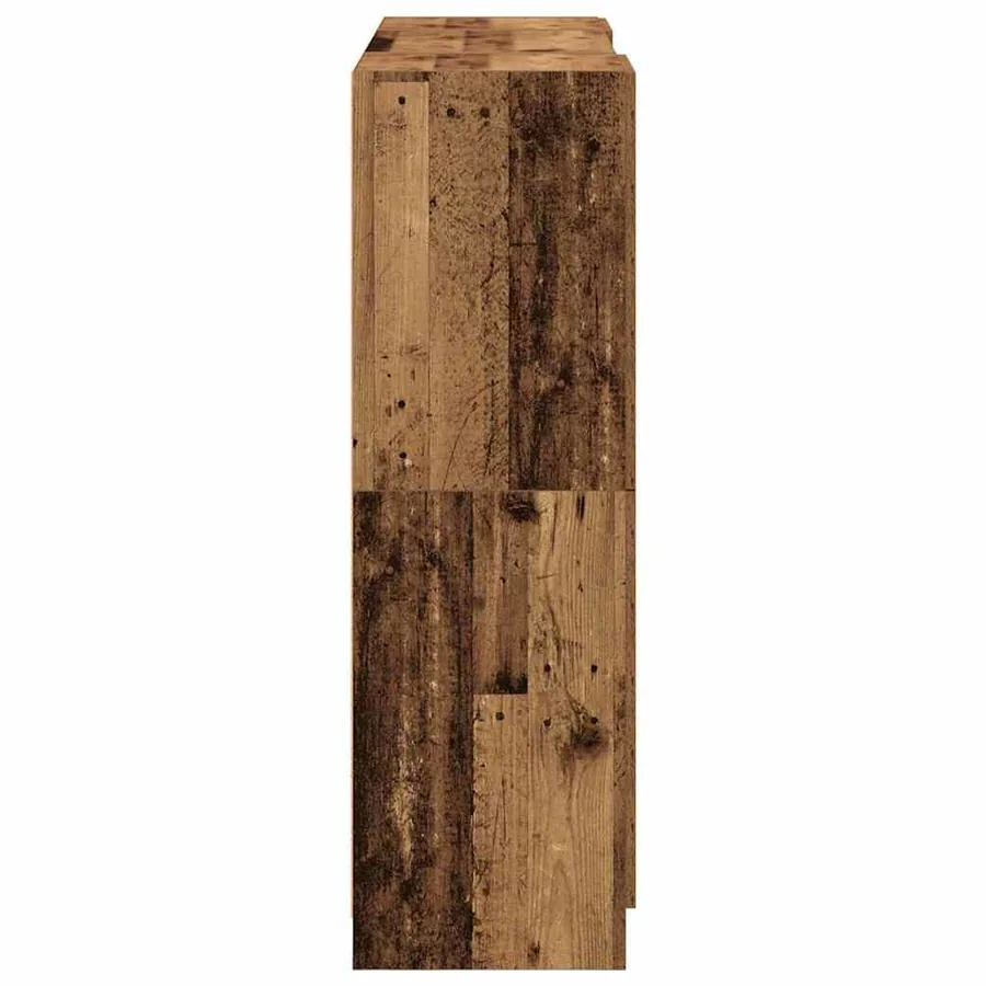 Ensemble d'armoires de cuisine 3 pcs vieux bois - 8