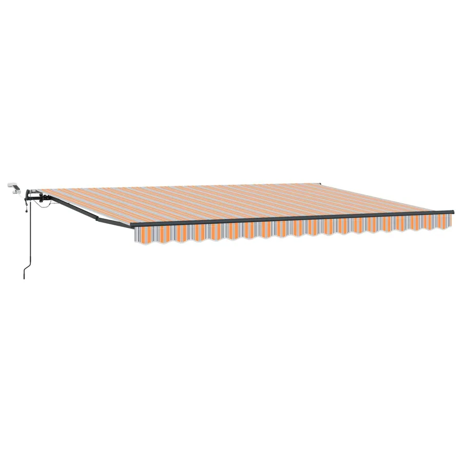 Auvent rétractable Multicolore 450 × 350 cm Polyester - 2